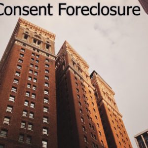 consent foreclosure