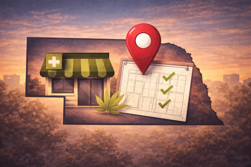 Nebraska dispensary site selection