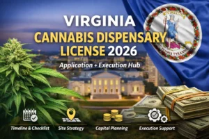 Virginia cannabis dispensary license 2026