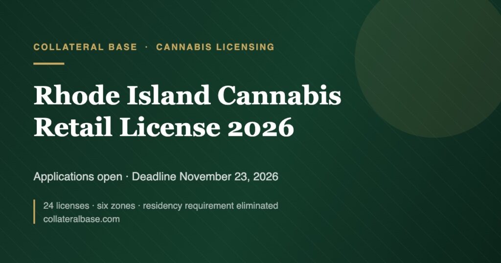 Rhode Island cannabis retail license
