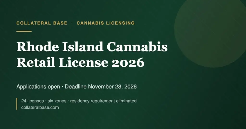 Rhode Island cannabis retail license