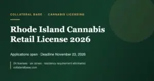 Rhode Island cannabis retail license