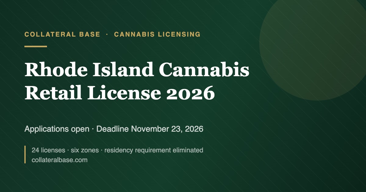 Rhode Island cannabis retail license application planning session