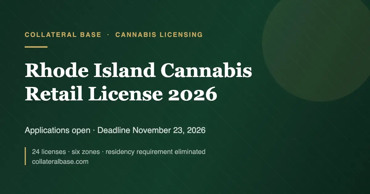 Rhode Island cannabis retail license application planning session